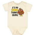 thumbnail image 3 of Inktastic It's My 2nd Thanksgiving Cute Turkey Boys or Girls Baby Bodysuit, 3 of 5