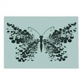 thumbnail image 2 of Butterfly Cutting Board, Abstract Insect Graphic with Leafy Wings in Monochromatic Design Print, Decorative Tempered Glass Cutting and Serving Board, in 3 Sizes, by Ambesonne, 2 of 5