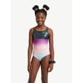 thumbnail image 2 of Justice Ombre Macrame Back Dance and Gymnastics Leotard with Scrunchie Girls Purple S, 2 of 5