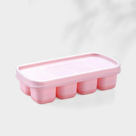 

Ice Cube Tray Silicone Ice Tray Jelly Yogurt Ice Cube Mold Ice Tray Ice Box Food Grade Ice Container Refrigerator Ice Maker Package Included: