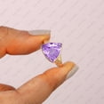thumbnail image 5 of Amethyst Ring, Trillion Cut Gemstone Ring, 925 Sterling SilverRing, Chunky Ring, Solitaire Ring, Vintage Ring, Handmade jewelry., 5 of 5