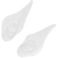 thumbnail image 4 of Adult Halloween Prop Pointed Ear Decoration Flower Crown For Mardi Gras Size 9.45x4.33 Inch 1 Pair, 4 of 4
