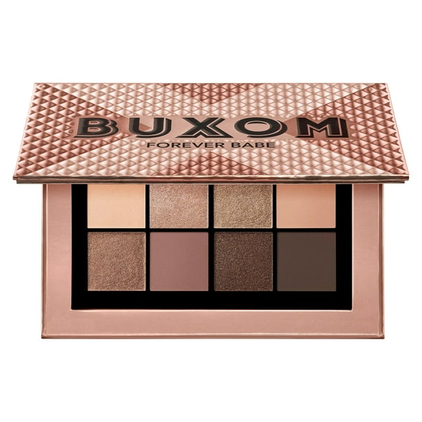 Paleta de sombras de ojos Buxom Iconic Nudes con 12 tonos