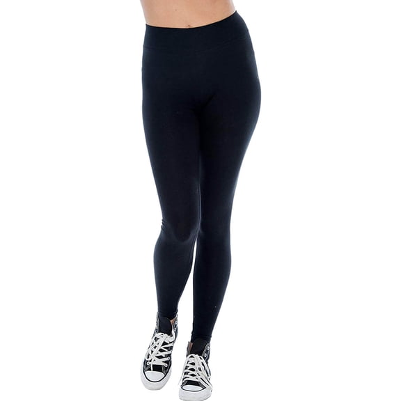 TheLovely Women & Plus Soft Cotton Active Stretch Ankle Length Lightweight Leggings
