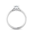 thumbnail image 3 of Best Jewel Flower Style Engagement Ring Women - 1.7 Ct Radiant Cut Moissanite - 14K White Gold Plated Ring - Perfect for Anniversaries, and Birthday Gifts - Prong Set for a Timeless Look, 3 of 3