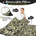 thumbnail image 3 of Zebra and Leopard Print Pattern Toddler Nap Mats for Kids Preschool,Sleeping Mat Bag or Kids,Toddler Sleeping Bag,Toddler Nap Mat or Daycare, 3 of 6