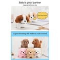 thumbnail image 5 of ZHAOCHENG Peluche eléctrico cachorro camina ladrando cabeceo menea la cola simulación perro eléctrico interruptor inferior mascota eléctrica juguetes para niños regalo de cumpleaños C, 5 of 5