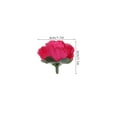 thumbnail image 2 of HEALEEP 60Ud Cabezas De Rosas Artificiales De Seda Para Bodas Y Fiestas, 2 of 6