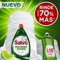 thumbnail image 4 of Jabón Líquido para Trastes Salvo Máximo Poder Limón, Rinde hasta 70% Más** 900 ml, 4 of 5