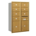 thumbnail image 3 of SALSBURY INDUSTRIES 3713D-07ZRP Horiz Mailbox,Prvt,9Dr,Bronze,RL,48in, 3 of 4