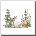 thumbnail image 1 of Toile Murale Woodland Friends II 16X16, 1 of 1