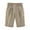 Khaki, variant on Womens Short Shorts for Women Women Printed Elastic Waist Drawstring with Casual Pockets Shorts Black S