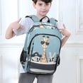 thumbnail image 6 of FORMRS Unisex School Backpack 17" Student Travel Bag with Laptop Compartment, Pirate Animals, 6 of 7