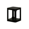 thumbnail image 3 of Plank+Beam 20" Solid Wood Square Side Table with Shelf, End Table for Living Room with Storage, 3 of 7