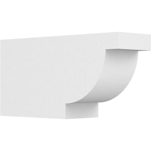 Ekena Millwork RFTP06X10X20ALP 10 x 6 x 20 in. Standard Alpine Architectural Grade PVC Rafter Tail