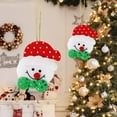 thumbnail image 6 of Christmas Moose Snowman Xmas Tree Cartoon Plush Car Charm, 6 of 6