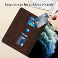 thumbnail image 4 of Embossed Butterfly Case for Kindle (11th Generation) 2022 Release 6" - PU Leather/TPU Protective Case with Card Slots, Lightweight Cute Folio eBook Reader Cover,  Coffee, 4 of 5