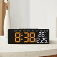 thumbnail image 6 of SDFGTstore Multifunctional Wall Mounted LED Digital Clock with Adjustable Brightness for Office and Home, 6 of 21
