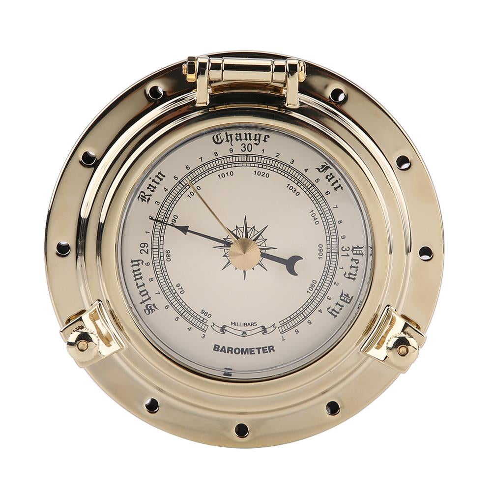 Mgaxyff Barometer, Boat Barometer,Rome Retro Barometer Clock