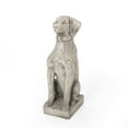 thumbnail image 6 of GDF Studio Ashtabula Outdoor Dog Garden Statue, Antique White, 6 of 9