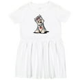 thumbnail image 3 of Inktastic Butternut Yorkie Girls Toddler Dress, 3 of 5