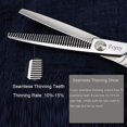 thumbnail image 2 of Hair Thinning Scissors- 6 Professional Barber Sharp Layering Haircut Scissors With Adjustment Screw, 2 of 5