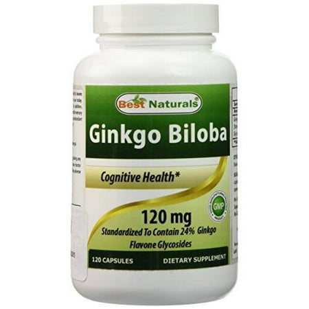 Best Naturals Ginkgo Biloba Extract  120mg 120 (Best Natural Male Enhancement Foods)