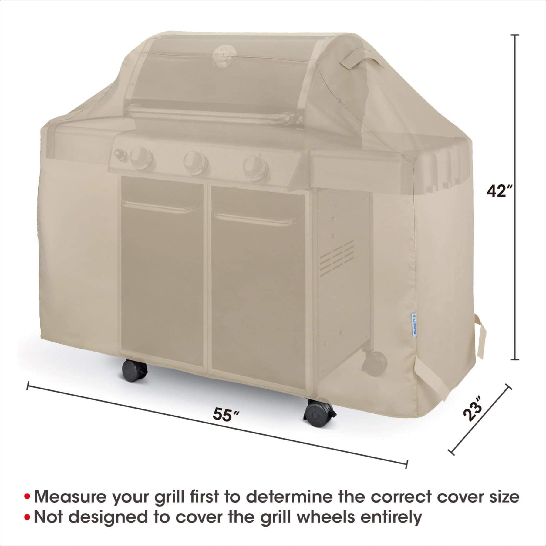 SunPatio Grill Cover (Heavy Duty) - Thumbnail 3