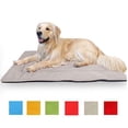 thumbnail image 3 of Downtown Pet Supply Soft Fleece Dog Crate Mat, Washable Dog Bed, Tan, L, 3 of 3