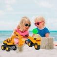 thumbnail image 6 of SDOTXA  Construction   Friction Powered Excavator Loader Truck Vehicles  Beach Sand Sandbox  for 3  4  5 Years Old Boys Kids Girls, 6 of 9
