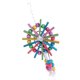 thumbnail image 5 of Loro Juguete de Madera Multicolor Loro Bloque de Madera Cuerda Juguetes Columpio Sunnimix Juguete para loros para mascotas, 5 of 8
