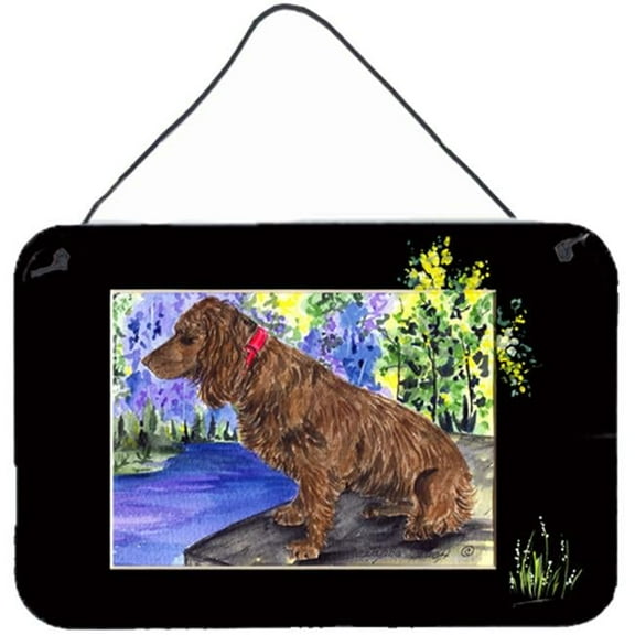 Boykin Spaniel Indoor Aluminium Metal Wall Or Door Hanging Prints