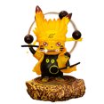thumbnail image 1 of Figura de Anime de Pikachu disfrazado de Naruto en modo Kurama Pokémon, 1 of 1