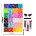 thumbnail image 3 of 24 Color Resin Jelly Rhinestones For Bedazzling,3Mm Flatback Gems For Crafting,Bedazzling Kit With 3Pcs B7000 Glue For Clothing Shoes Nail Book Diamond Art, 3 of 6