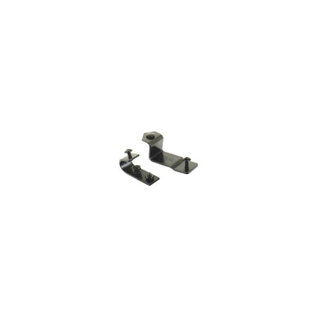 MACs Auto Parts Premier Products 32-14730 Hood To Grille Catch Bracket Set - 4 Pieces & Hardware - Ford Passenger