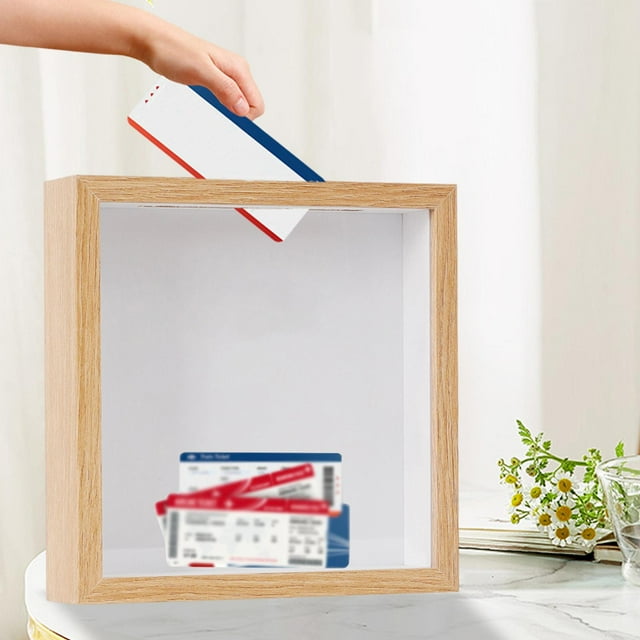 Elodie Shadow Box Frame Display Case Photo Storage Memory Box for Movie Sporting Events 20x20cm