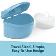 Denture Bath Case and Retainer Case FSA HSA Denture Bath Cup for