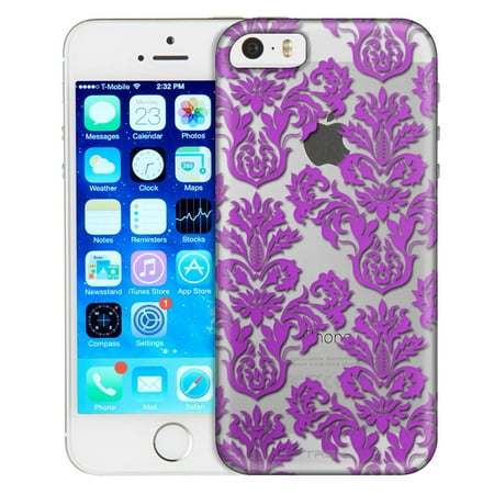 Apple Iphone 5 5s Trek Clear Damasks Floral apple iphone 5 5s trek clear damasks floral