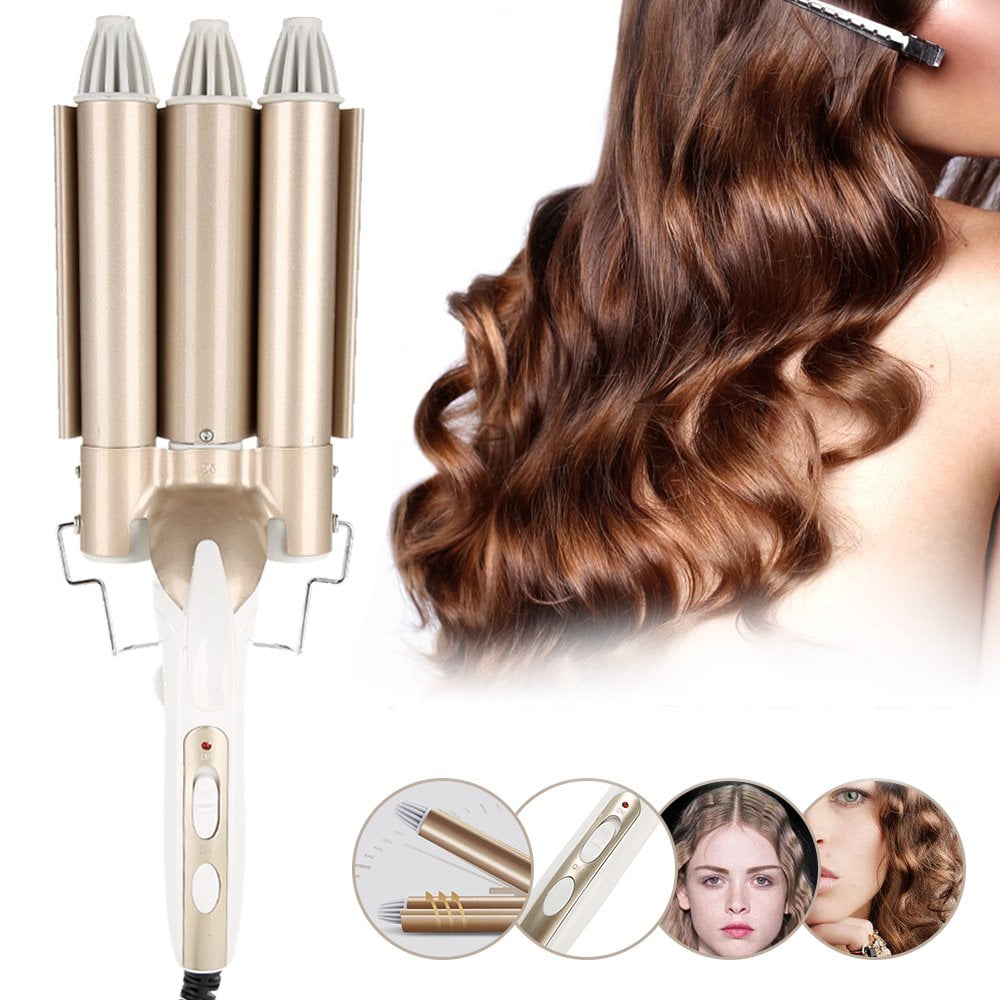 Hair Curler Barrel Hair Waver Curling Iron Wand Adjustable