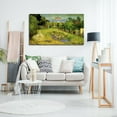 thumbnail image 3 of Vincent Van Gogh Painting Van Gogh Daubigny s Garden 2 Canvas Wall Art, 3 of 7