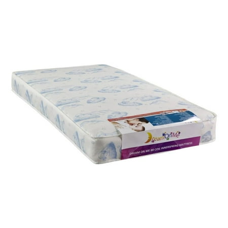 Dream On Me 6" 88 Coil Spring Crib and Toddler Bed Mattress