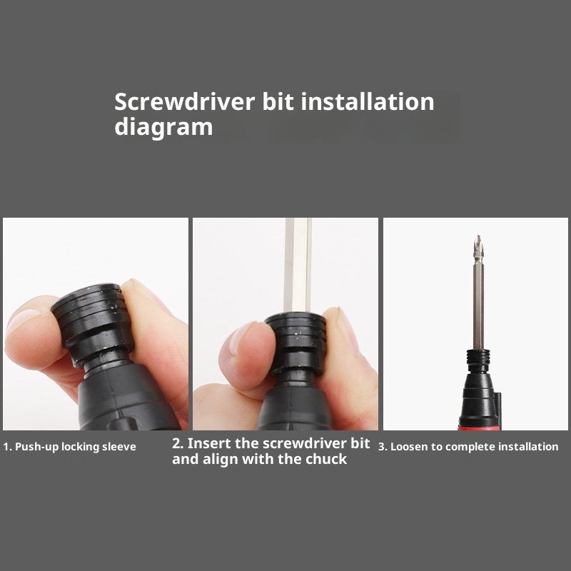 Mini Electric Screwdriver Set, Rechargeable Cordless Screwdriver, Portable Power Screwdriver Kit with Charging Cable, LED Lights, for Phones, PC, Toys, Red