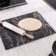 thumbnail image 7 of Koville Luxury Marble Granite Cutting Board for Kitchen,Rectangle, 20*16in, Blue Fantasy, 7 of 7