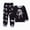 G167-Black, variant on masbird Girls Boys Pajamas Cotton Toddler Clothes Set Cute Graphic Long Sleeve 2 Piece Kids Pjs Fall Winter Sleepwear for 6-24 Months 2t 3t 4t 5t 6t 7t 8t 9t Children(Black,2-3 Y)