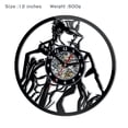 thumbnail image 2 of Reloj de pared JoJos Bizarre Adventures Kujo Jotaro Anime Vinyl, 2 of 2