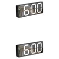 thumbnail image 4 of Despertador Digital Naiovety con Termómetro Control de Voz Snooze Fecha Ajustable Tipo 2, 4 of 6