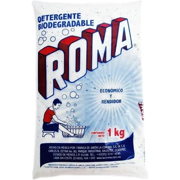 Powerful Stain Remover Laundry Detergent  Biodegradable Deep Clean Formula for Bright Fresh Clothes