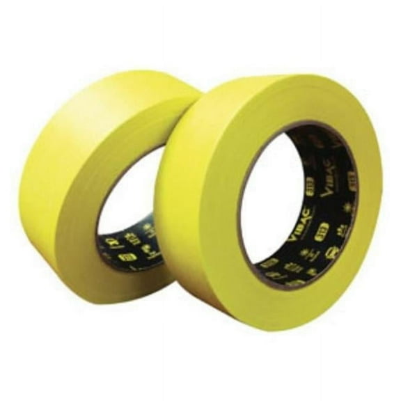 Vibac VIB-313-0009-RL 1.5 in. x 60 Yard Masking Tape - Yellow