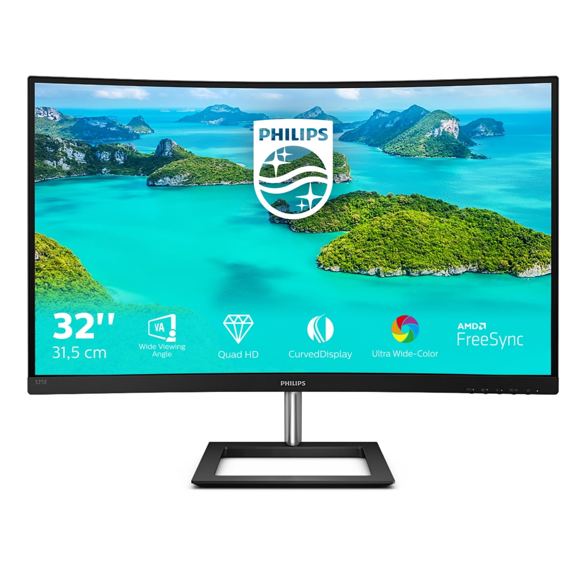 Philips E-line 325E1C - LED monitor - curved - 32\