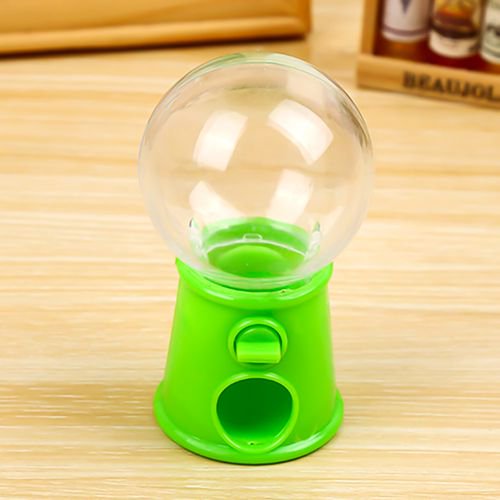 AkoaDa Lovely Toy Mini Candy Dispenser Gumball Vending Machine Coin Box